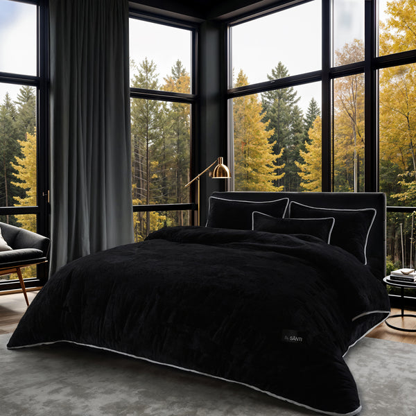 Kefalonia Autumn Velvet Bedding Set