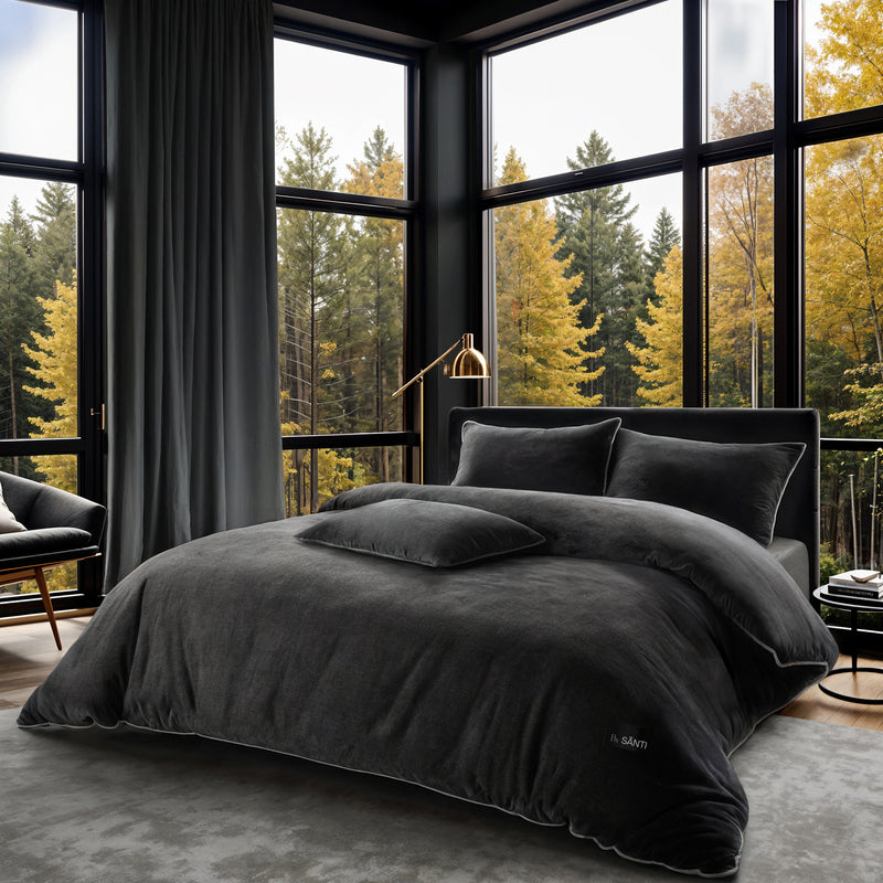 Kefalonia Autumn Velvet Bedding Set